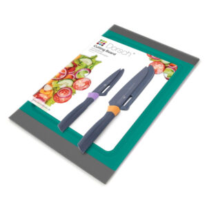 Cutting Board & Knives Set - Image 1