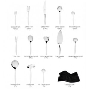 Leaf Tableware Set 72 pcs - Image 4