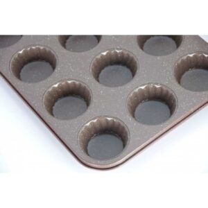 Striped Muffin Pan 12 cups - Image 2