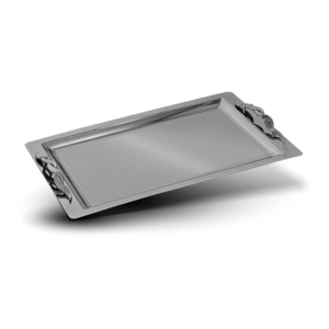 Infinity Silver Serving Tray